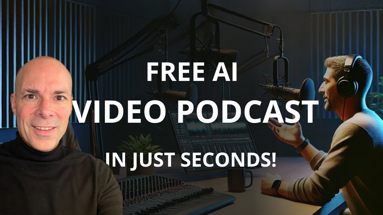 FREE AI Video Podcast in Seconds!