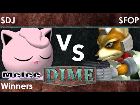 DIME 22 - SDJ (Jigglypuff) vs SFOP (Fox) Winners - Melee