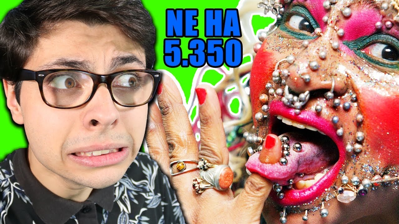 Watch Now Conosciamo La Donna Con Più PIERCING Del Mondo 🌎 Conosciamo La Donna Con Più PIERCING Del Mondo 🌎