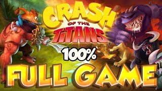 Crash of the Titans FULL GAME 100% Longplay  (X360