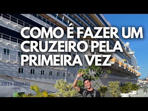 COMO FUNCIONA UM CRUZEIRO | Viajar de Cruzeiro pela primeira vez | Costa Cruzeiros