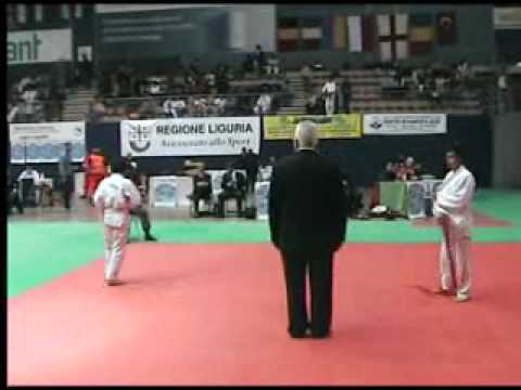 Torneo Internazionale di Judo, Genova. Finale Valerio Senesi