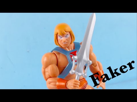 Masters of the Universe Cartoon Collection FAKER Video Review