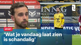 Voor de zevende competitiewedstrijd op rij wint Roda JC niet: 'Het is crisis' | L1 Nieuws