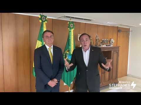 Deputado Stephanes vai de Bolsonaro