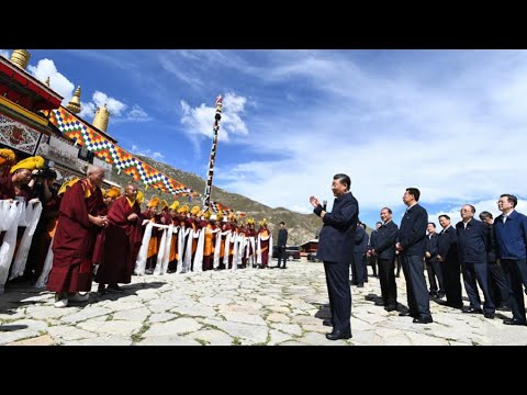President Xi Jinping visits Lhasa in Tibet Autonomous Region