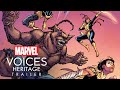 MARVEL'S VOICES: HERITAGE #1 Trailer | Marvel Comics