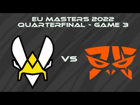 VITB VS FNTQ | GAME 3 | EU Masters Spring 2022 | QUARTERFINAL BO5 | Highlights