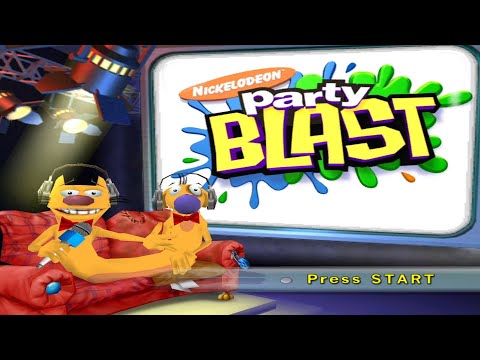 Nickelodeon Party Blast (GCN) // Full Game 100% Walkthrough (Blast)
