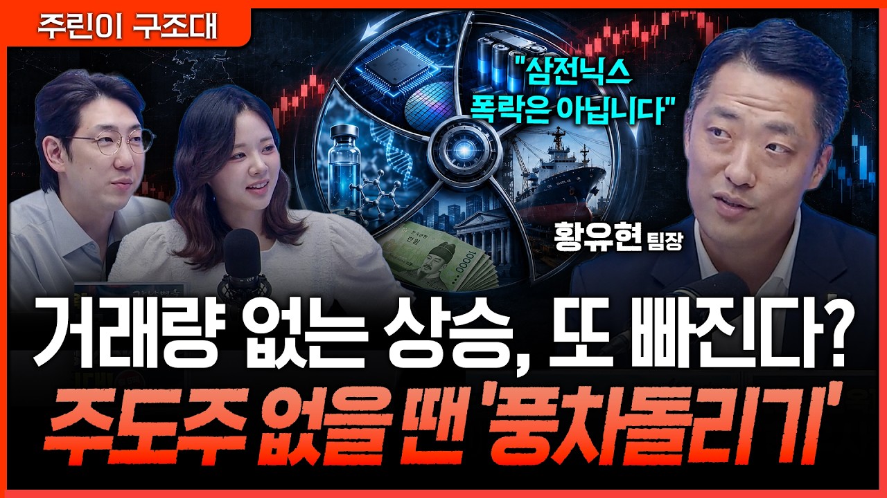 새로운 주도주를 못 찾겠다면? 다섯개 섹터로 대응하는 순환매 투자 전략ㅣ명민준, 박세미, 황유현 [주린?