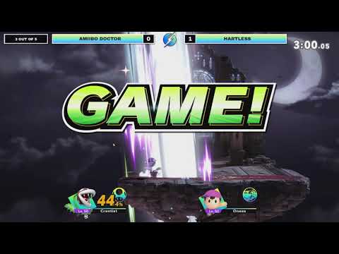 Amiibo Doctor (Piranha Plant) Vs. Hartless (Ness) - Losers Top 48 - Amiibo Strike #10