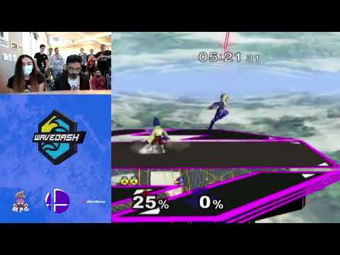 WaveDash 2023 Losers Round 5 - Spark (Sheik) Vs. Magi (Falco) - SSBM Tournament