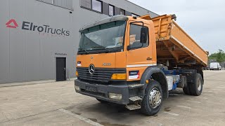 Самосвал Mercedes-Benz Atego 1928 (PARFAIT ETAT / BOITE MANUELLE / GRAND PONT / LAMES) | Изображение 4 - Autoline