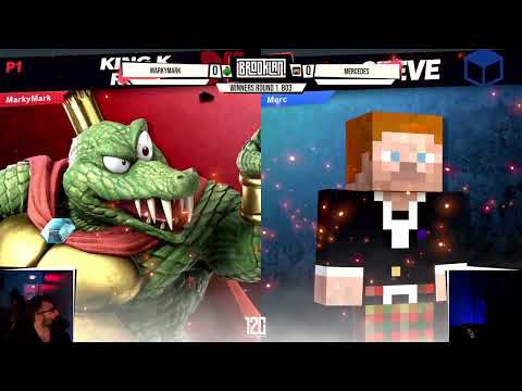BrookLAN Brawls 49 - Markymark (K. Rool) v. Mercedes (Steve) - Winners Round 1