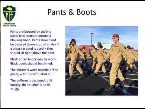 Class C Uniform Slides