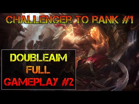 Challenger to Rank #1 - Full gameplay #2 - Lee Sin /w Marrow Ooze