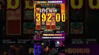 wanted dead or a wild, streamer casino highlights, big win
