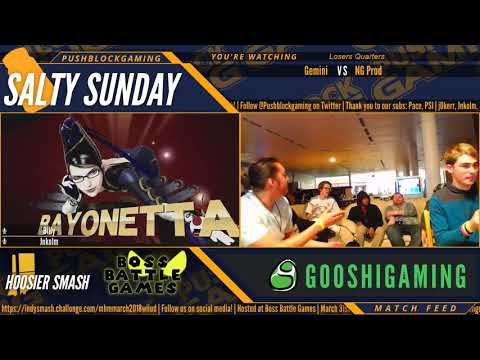 SS196 [Wii U] - NG Prod (Pikachu) vsGemini (Bayonetta) - Losers Quarters