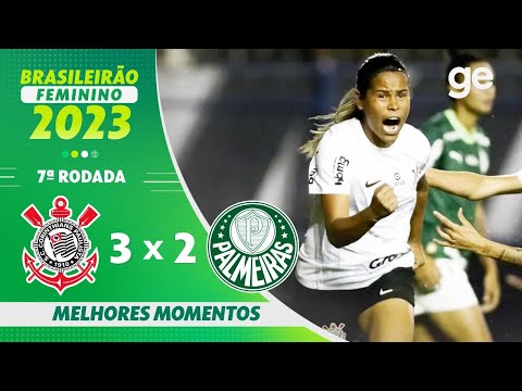 Gols e lances de Corinthians x Palmeiras