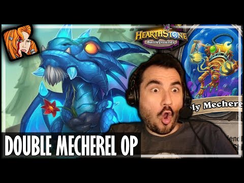 DOUBLE MECHEREL IS SO OP! - Hearthstone Battlegrounds