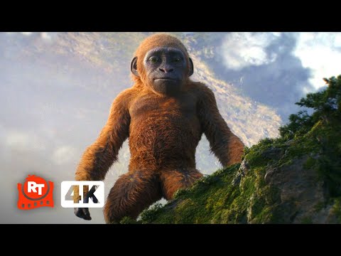 Godzilla x Kong: The New Empire (2024) 4K - Suko Saves Kong | Movieclips