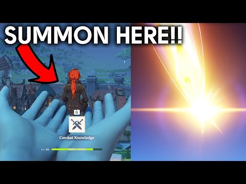 Genshin Impact - 5-Star GACHA TRICK Summon Spot!!??