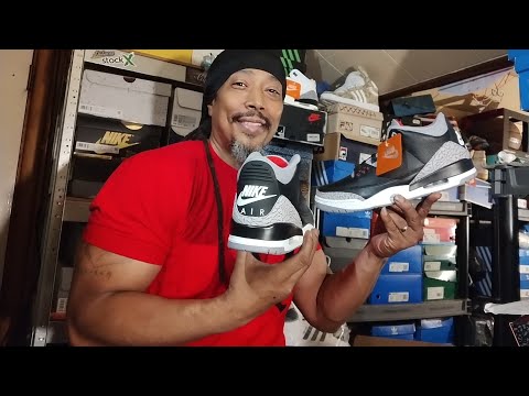 2024 air jordan black cement 3s from JD #flawless #airjordan