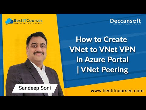 Azure | How to Create VNet to VNet VPN in Azure Portal | VNet Peering