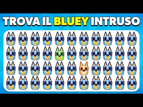Spot the Odd One - Bluey Edition 🐶💙 | Emoji Quiz | Spot the Differences