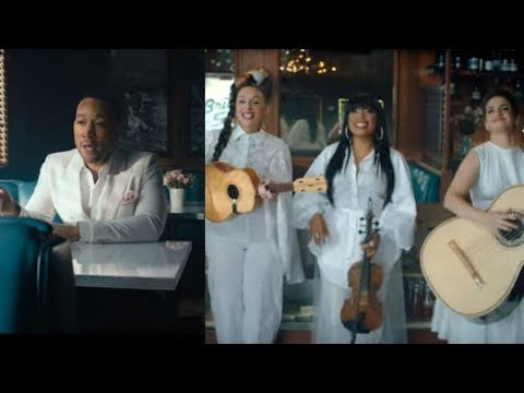 ✅  John Legend Sings in Spanish in Flor de Toloache's 'Quisiera' Video