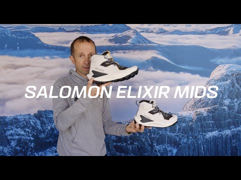 SALOMON ELIXIR MID GTX HIKING BOOT WALK THROUGH