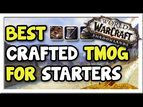 LOTS of Profit w/ These 5 Easy Beginner Crafted T-Mogs | 9.2 | Shadowlands | WoW Gold Making Guide