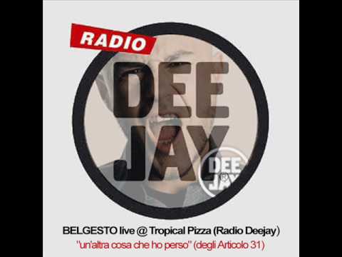Alberto Belgesto - UN'ALTRA COSA CHE HO PERSO (2002 live @ Tropical Pizza RADIO DEEJAY)
