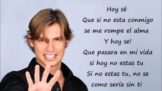 Carlos Baute - Perdimos El Control (Con Letra)