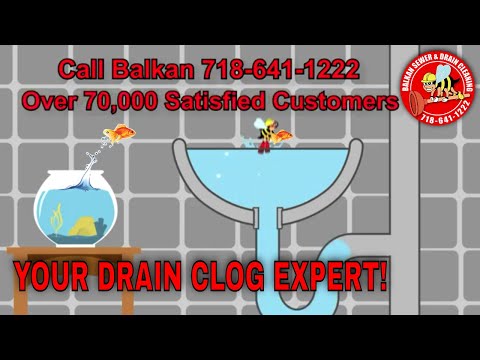 Clearing A  Bathroom Sink Clog Is Easy For The Balkan Drain Team