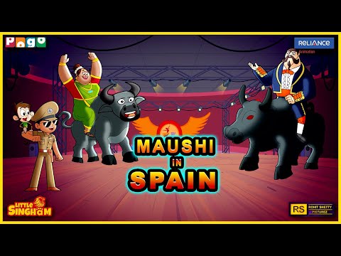 Maushi in Spain  | Little Singham’s Dance Mission vs Seniōr Chico! | Pogo TV | Kids Cartoon