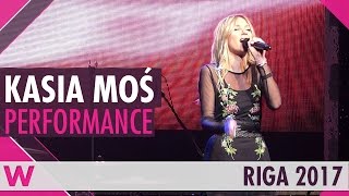 Kasia Moś &quot;Flashlight&quot; (Poland 2017) LIVE @ Eurovision Pre-Party Riga 2017