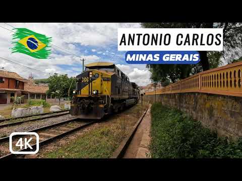 PASSEIO EM ANTONIO CARLOS, MINAS GERAIS, BRASIL  |  4K 2024 🔺🚂 #minasgerais #brasil #passeio #trip