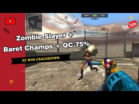 ZS + BARET CHAMPS + QC 75% EZ WIN CRACKDOWN - POINT BLANK PRIVATE