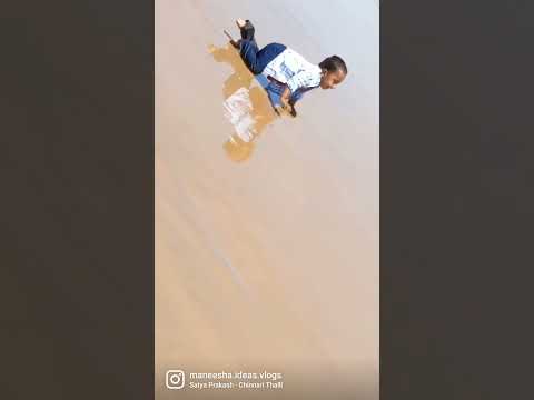 1st birthday photo shoot in beach #ramayapatnam#birthday #maneesha #shorts