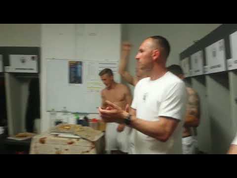 Bucurie in vestiarul lui U