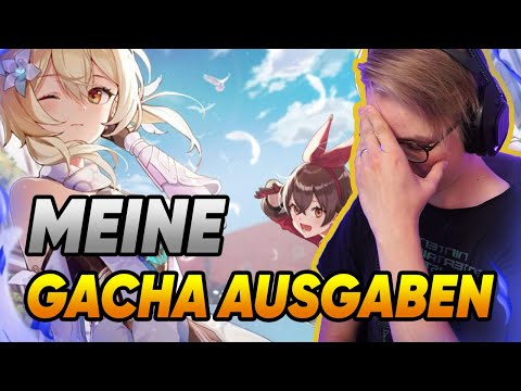 Meine GESAMTEN Ausgaben für Genshin Impact & ALLE Gacha Games meines Lebens
