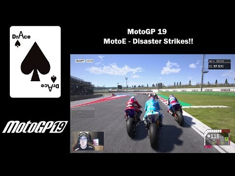 MotoGP 19 - MotoE -  Disaster Strikes!!