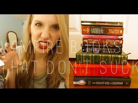 VAMPIRE BOOKS THAT DON'T SUCK.