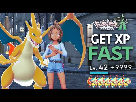 The FASTEST Way To Level Up Your Pokemon In Legends Z-A