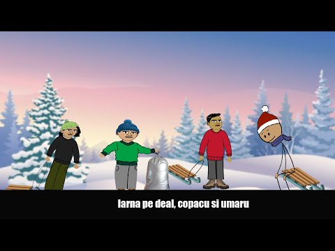 Iarna pe deal, copacu si umaru