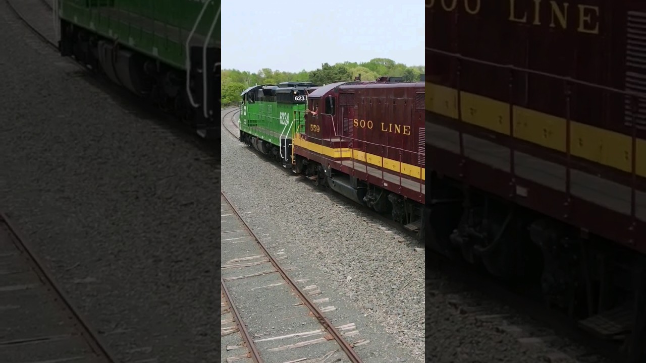 Old Passenger Train Move! #shorts