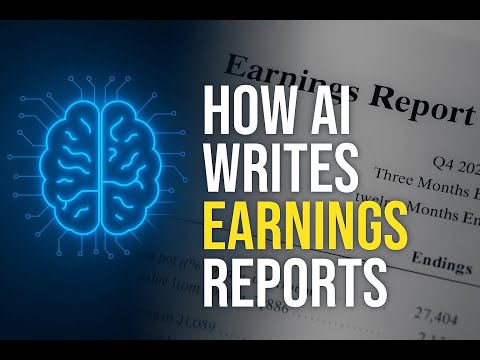 How AI Is Secretly Writing Earnings Reports on Wall Street