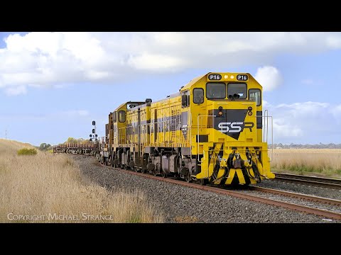 9165 Southern Shorthaul Railroad (SSR) Broad Gauge Rail Train (13/5/2023) - PoathTV Railways