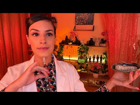 ASMR Chiropractic Adjustment | Manual Therapy & Chakra Healing | Joint Cracking & Guided Meditation